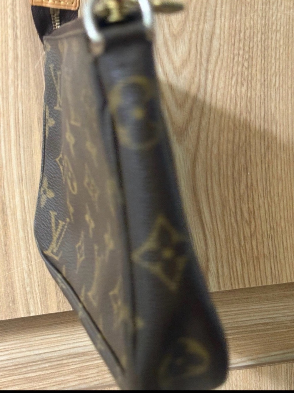 Authentic Louis Vuitton LV Accessories Pouch Pochette Accessoires Brown Monogram - Picture 4 of 12